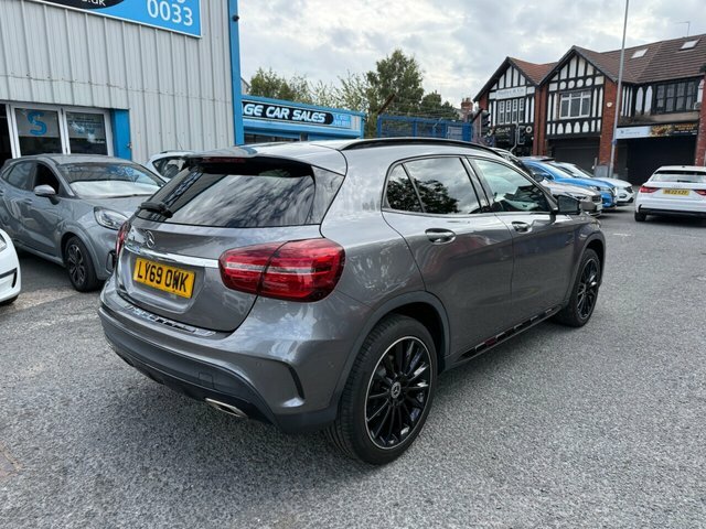 Mercedes-Benz GLA Class Blue #2