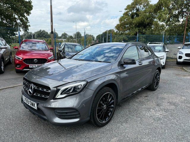 Mercedes-Benz GLA Class Blue #6