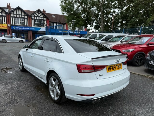 Audi A3 2019 2.0 Tdi 35 Sport Saloon S Tronic E HF69TNU White #5