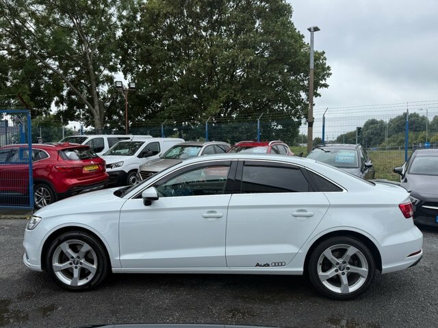 Audi A3 2019 2.0 Tdi 35 Sport Saloon S Tronic E HF69TNU White #6
