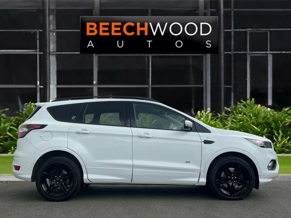 Ford Kuga 2017 2.0 Tdci St-line Suv Powershift Aw PX17WRC White #4