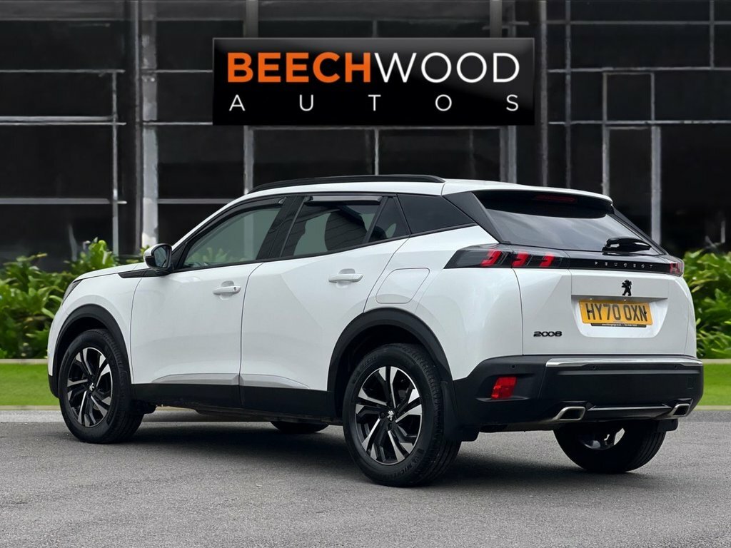 Peugeot 2008 2020 1.2 Puretech Allure Premium Suv Ea White #5