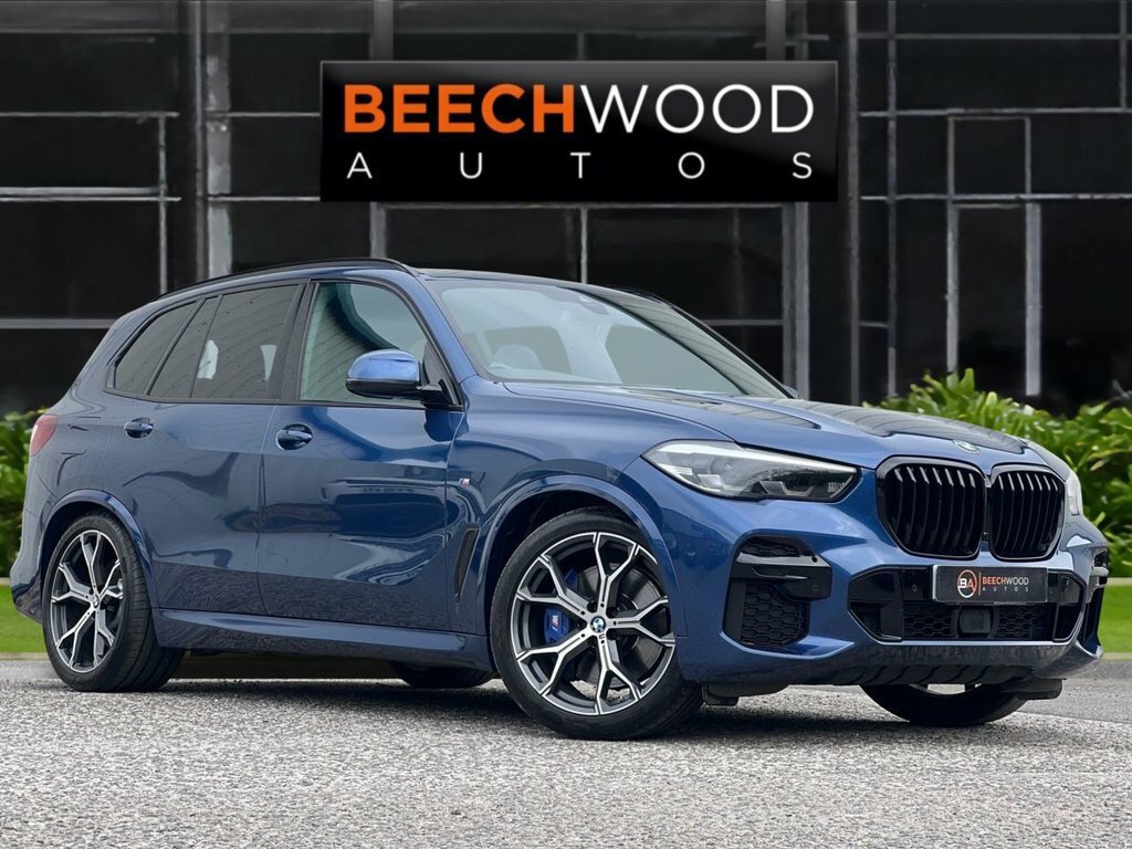 BMW X5 2022 3.0 40D Mht M Sport Suv Hybrid Aut Blue