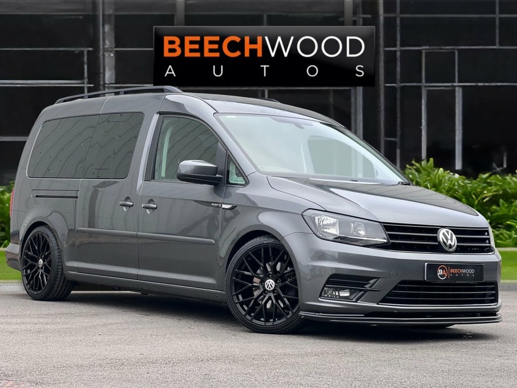 Volkswagen Caddy Maxi Life 2019 2.0 Tdi Bluemotion Tech Mpv Dsg Eu Grey