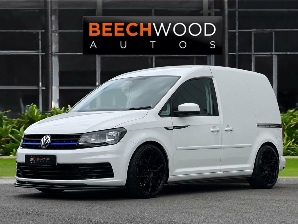 Volkswagen Caddy 2019 2.0 Tdi C20 Startline Panel Van Ma White #2