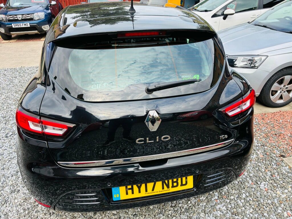 Renault Clio 0.9 Tce Dynamique S Nav Euro 6 Ss HY17NBD Black #4