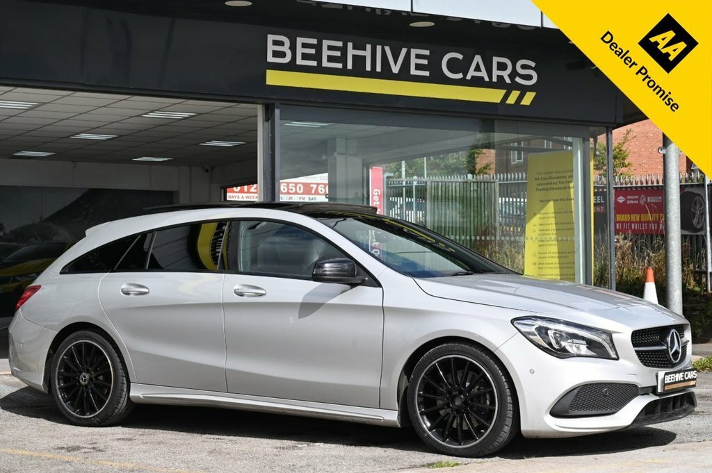 Mercedes-Benz CLA Class 2L Amg Line Night Edition Silver