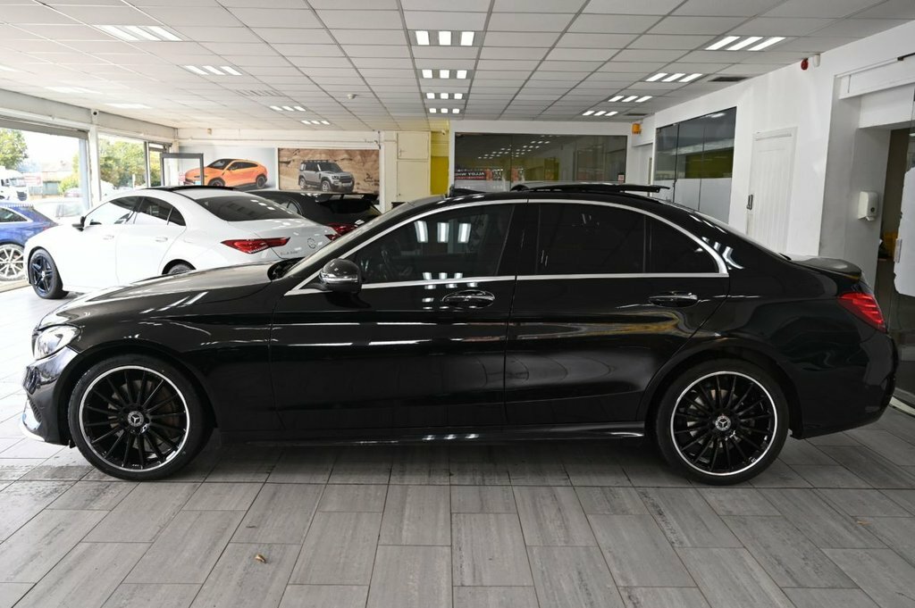 Mercedes-Benz C Class 2.1L Amg Line Black #4