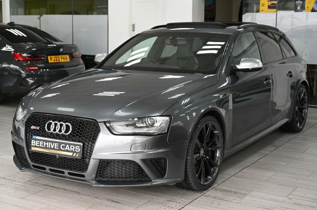 Audi RS4 Avant Estate Grey #4