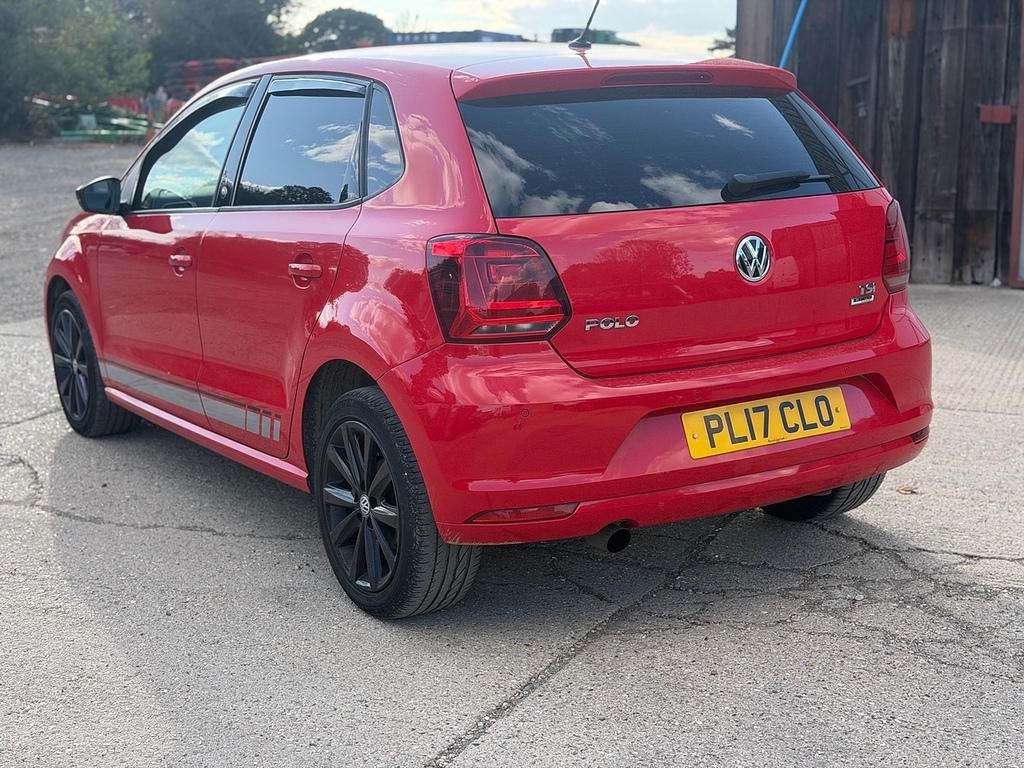 Volkswagen Polo Tsi Bluemotion Tech Beats U3422 Ulez Red #3