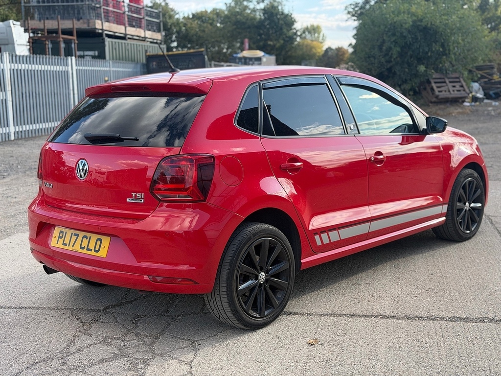 Volkswagen Polo Tsi Bluemotion Tech Beats U3422 Ulez Red #4