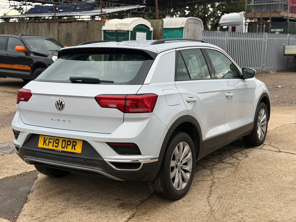 Volkswagen T-Roc Tsi Evo Se U3439 Ulez KF19OPR Silver #4