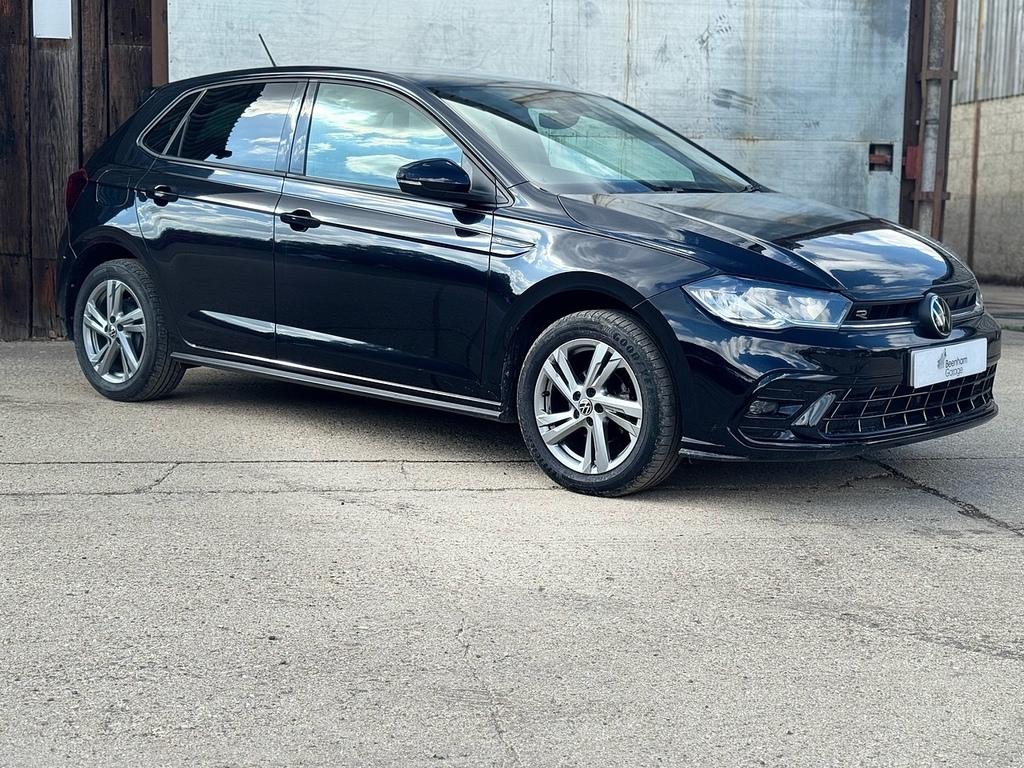 Volkswagen Polo Tsi R-line U3442 Ulez Black