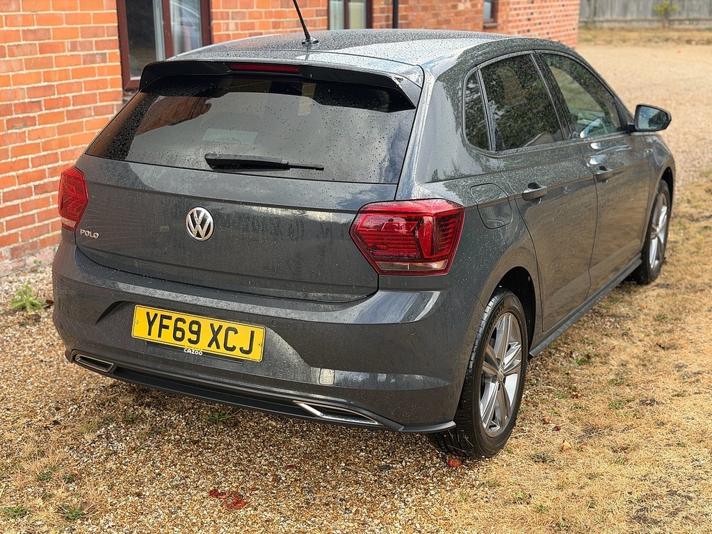 Volkswagen Polo Tsi R-line U3445 Ulez Grey #4