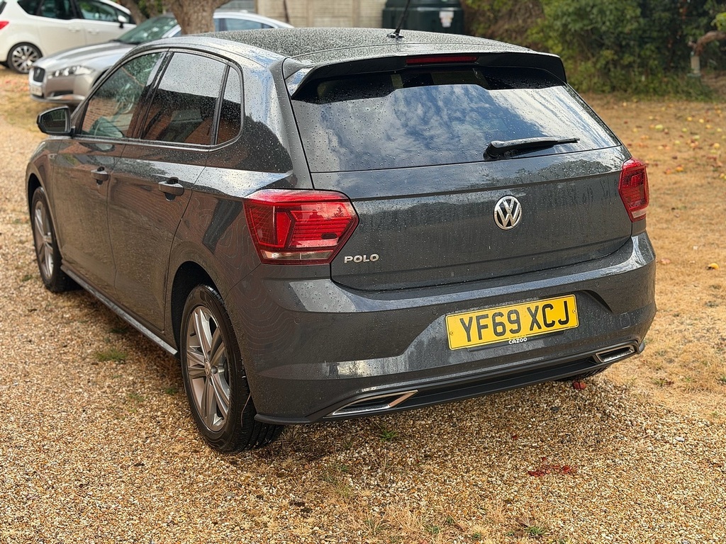 Volkswagen Polo Tsi R-line U3445 Ulez Grey #3