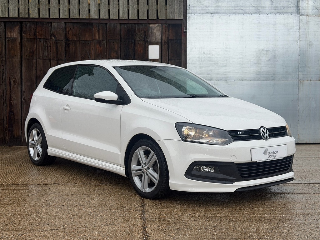 Volkswagen Polo Tsi R-line U3434 Ulez White
