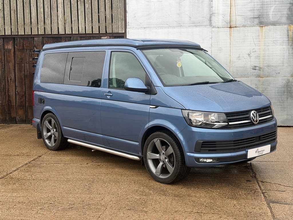 Volkswagen Transporter Tdi T28 Bluemotion Tech Highline U3448 Ulez Blue