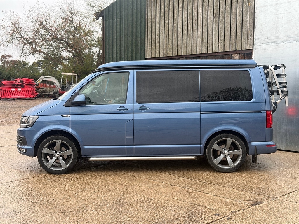 Volkswagen Transporter Tdi T28 Bluemotion Tech Highline U3448 Ulez Blue #5
