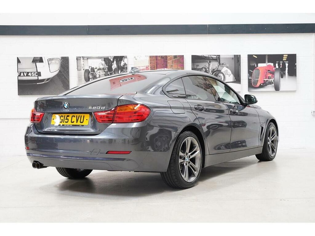 BMW 4 Series Gran Coupe 2.0 420D Sport Euro 6 Ss NG15CVU Grey #3