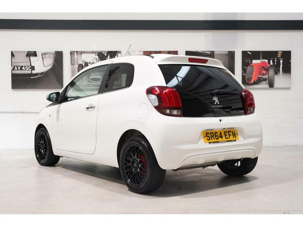 Peugeot 108 1.2 Vti Puretech Allure Top Euro 5 White #4