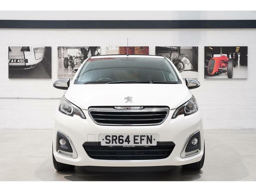 Peugeot 108 1.2 Vti Puretech Allure Top Euro 5 White #6