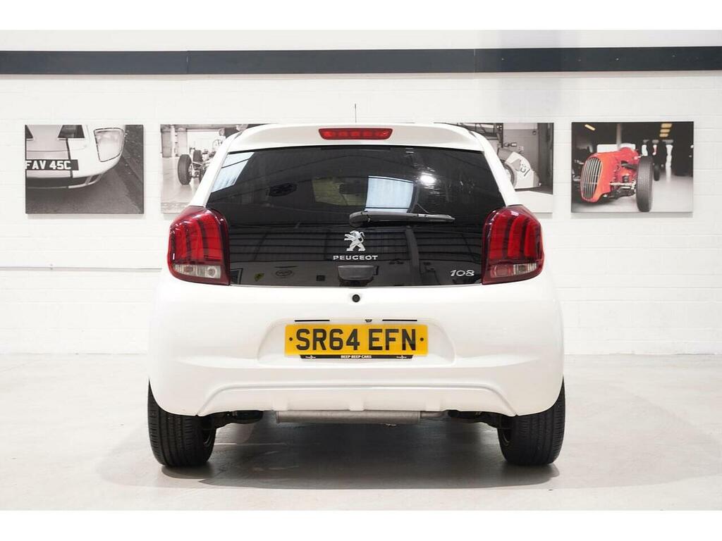 Peugeot 108 1.2 Vti Puretech Allure Top Euro 5 White #3