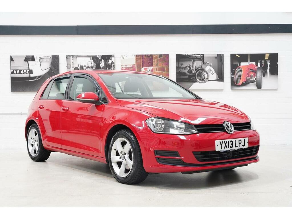 Volkswagen Golf 2.0 Tdi Bluemotion Tech Se Hatchback Ma Red