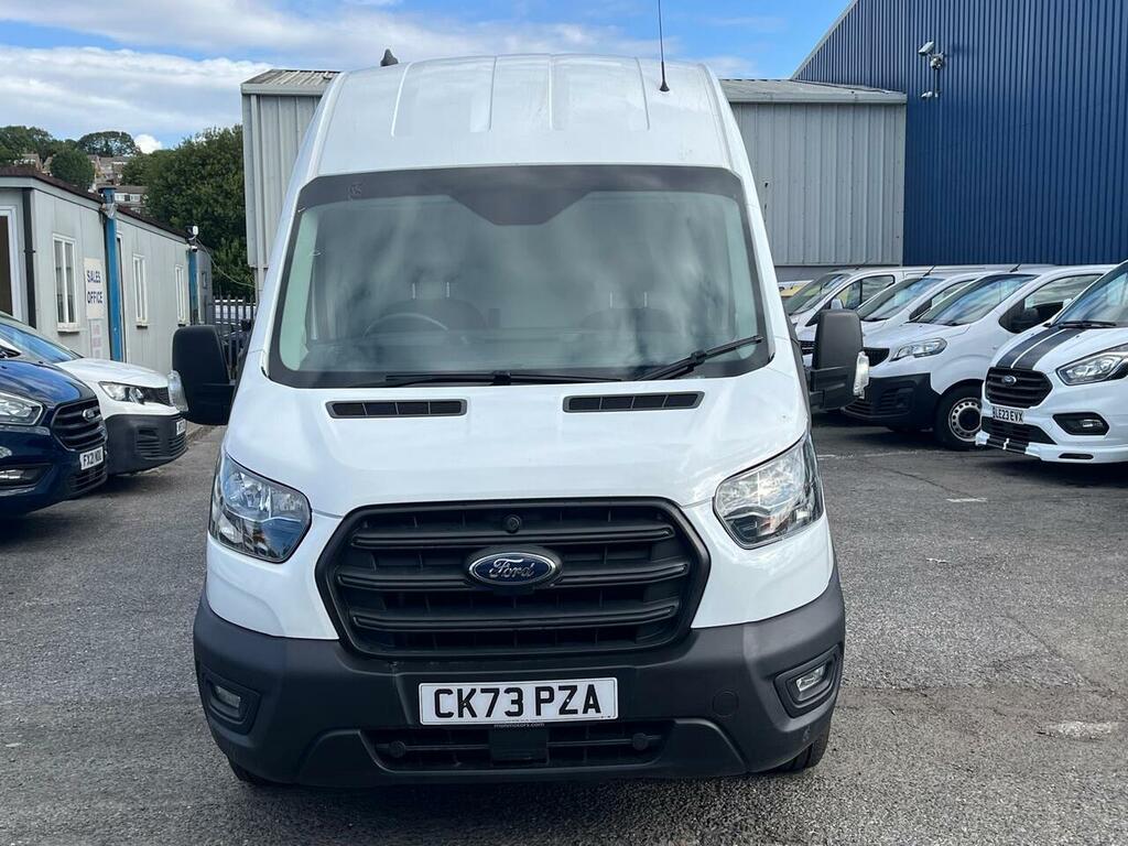 Ford Transit Custom 350 Ecoblue Leader CK73PZA White #4