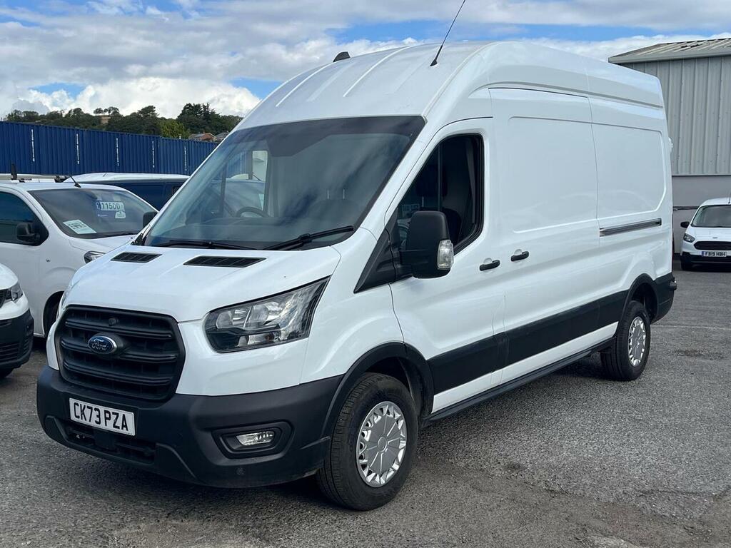 Ford Transit Custom 350 Ecoblue Leader CK73PZA White