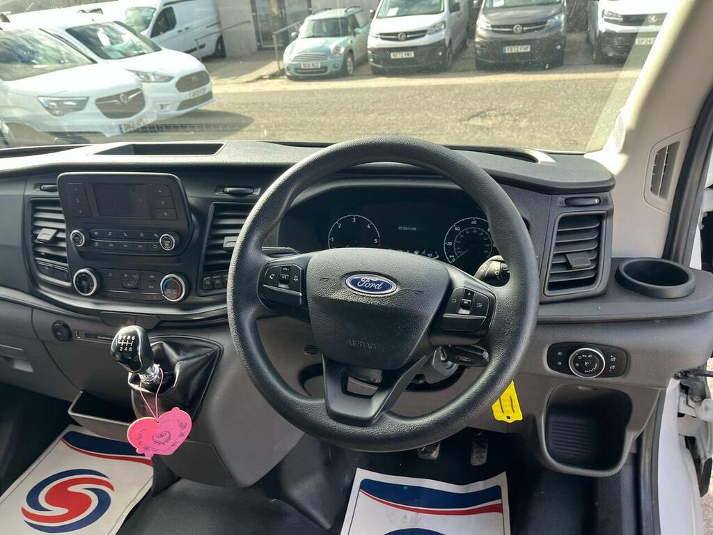 Ford Transit Custom 350 Ecoblue Leader CK73PZA White #2