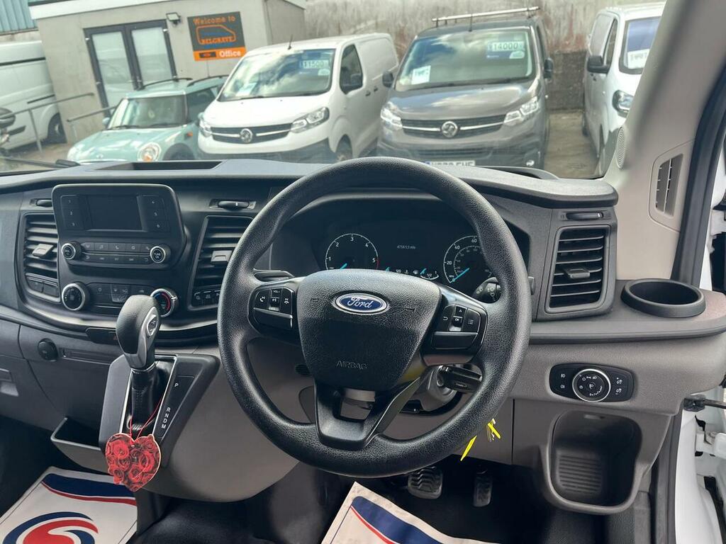 Ford Transit Custom 350 Ecoblue Leader DL72JJX White #2