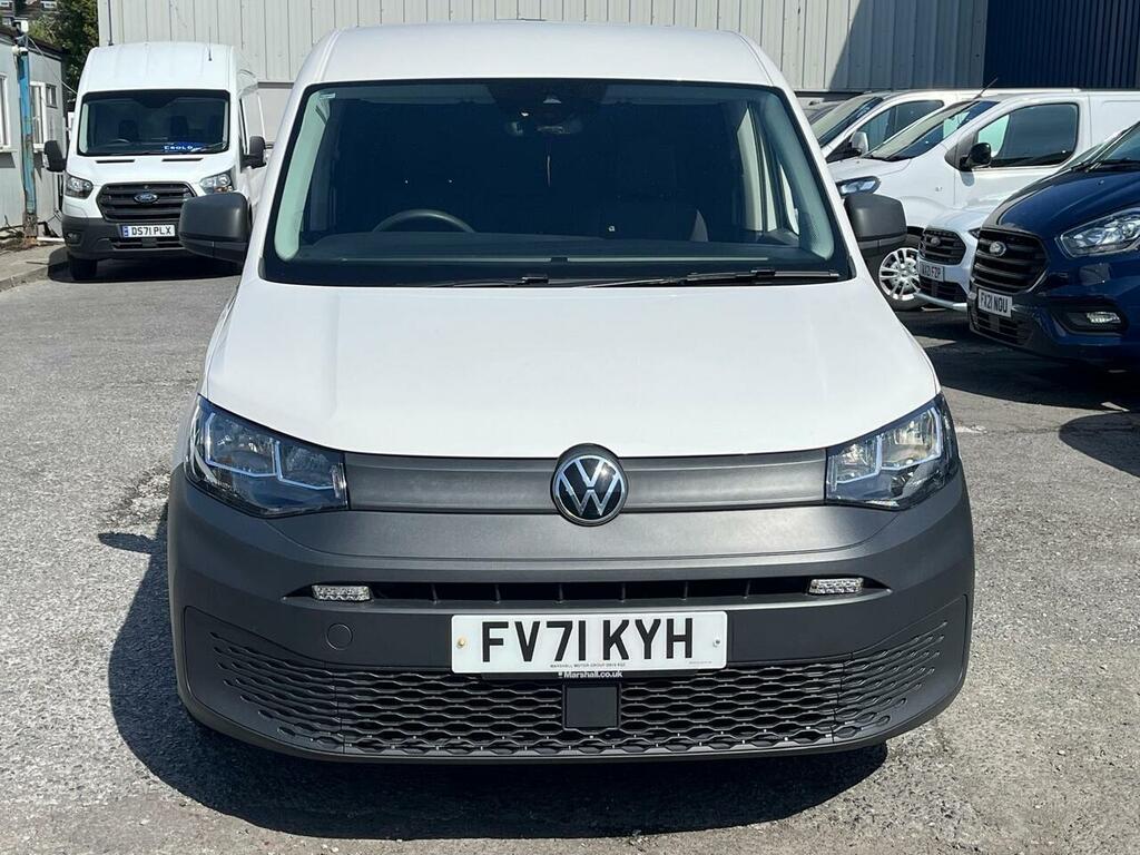 Volkswagen Caddy Tdi C20 Commerce FV71KYH White #4