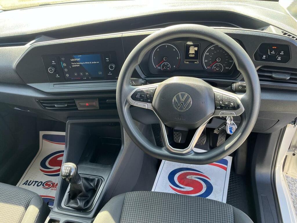 Volkswagen Caddy Tdi C20 Commerce FV71KYH White #2