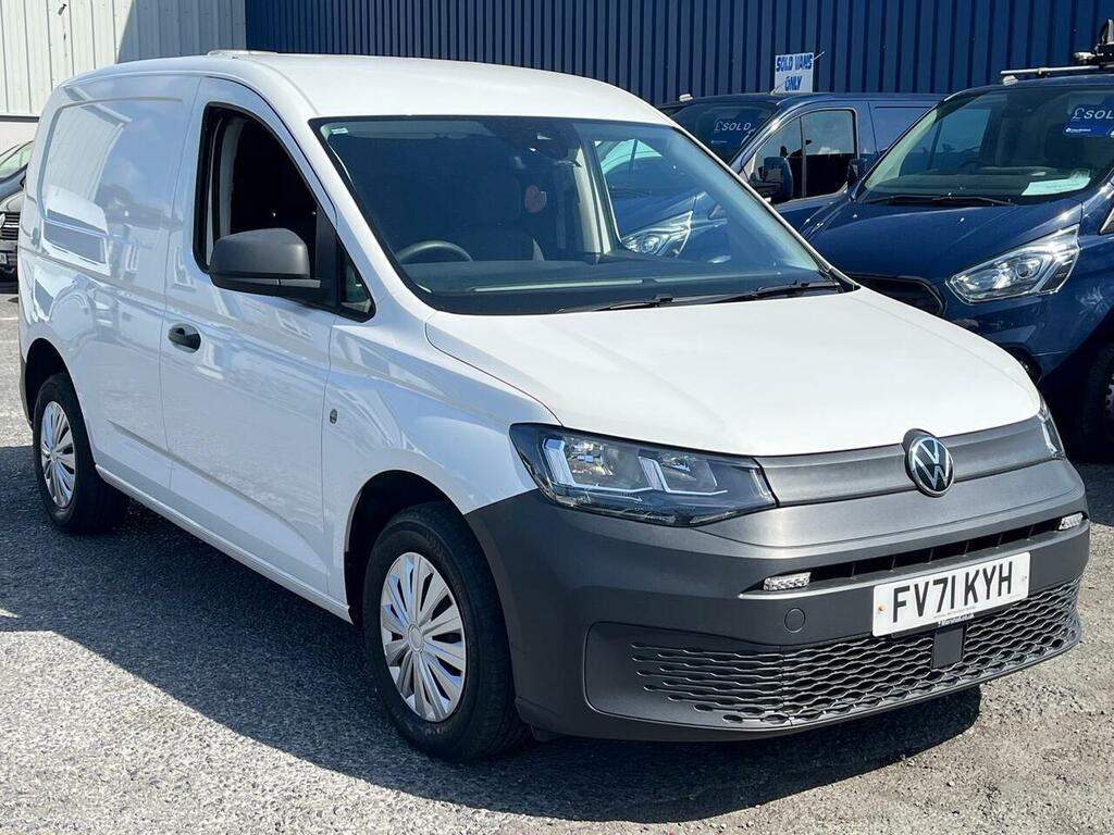 Volkswagen Caddy Tdi C20 Commerce FV71KYH White #5