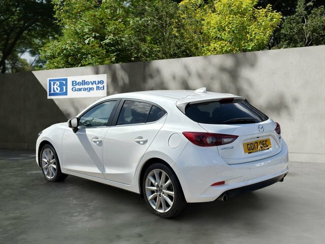 Mazda 3 2.2 Skyactiv-d Sport Nav Hatchback White #5