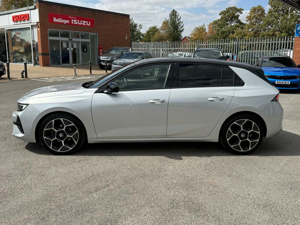 Vauxhall Astra 1.2 Turbo Ultimate Hatchback Euro Silver #6