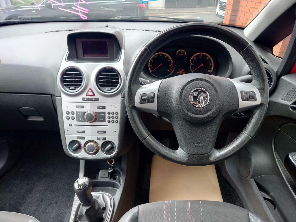 Vauxhall Corsa 1.2 16V Active Euro 5 BF62DXV Red #3