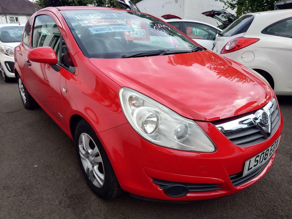 Vauxhall Corsa 1.2I 16V Breeze Red