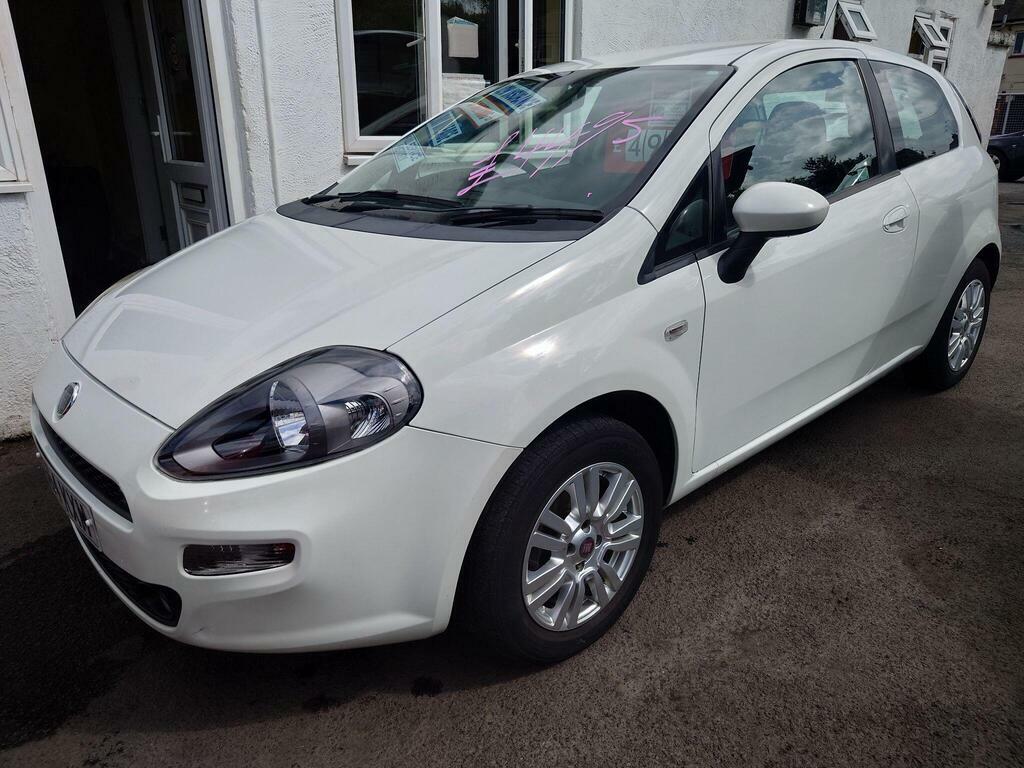 Fiat Punto 1.2 Easy Euro 6 White #6