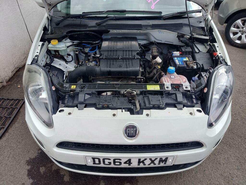 Fiat Punto 1.2 Easy Euro 6 White #5