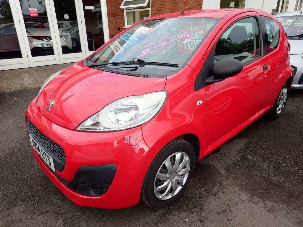 Peugeot 107 1.0 12V Access Euro 5 Red