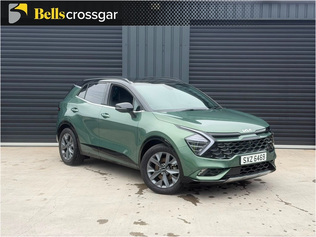 Kia Sportage 1.6T Gdi Hev Gt-line S Green