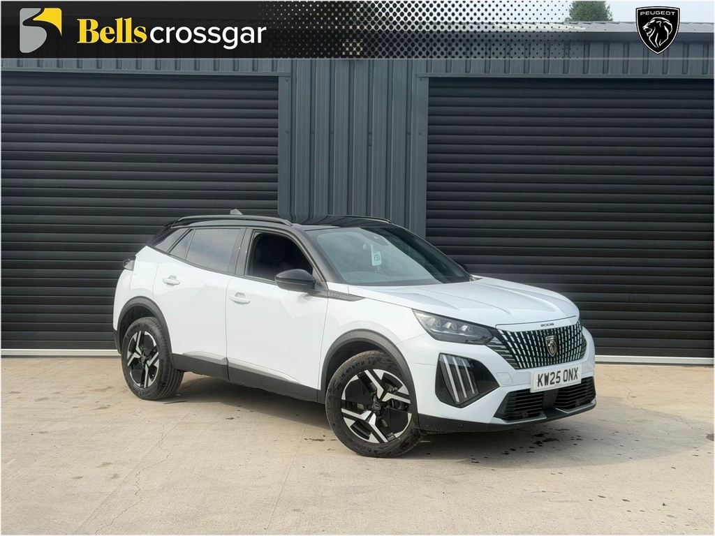 Peugeot 2008 1.2 Hybrid 136 Gt E-dsc6 White
