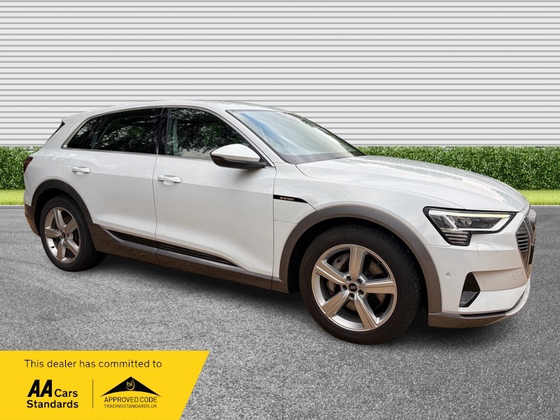 Audi E-tron 50 Technik Quattro White #3