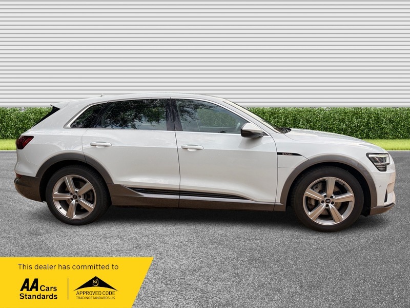 Audi E-tron 50 Technik Quattro White #5