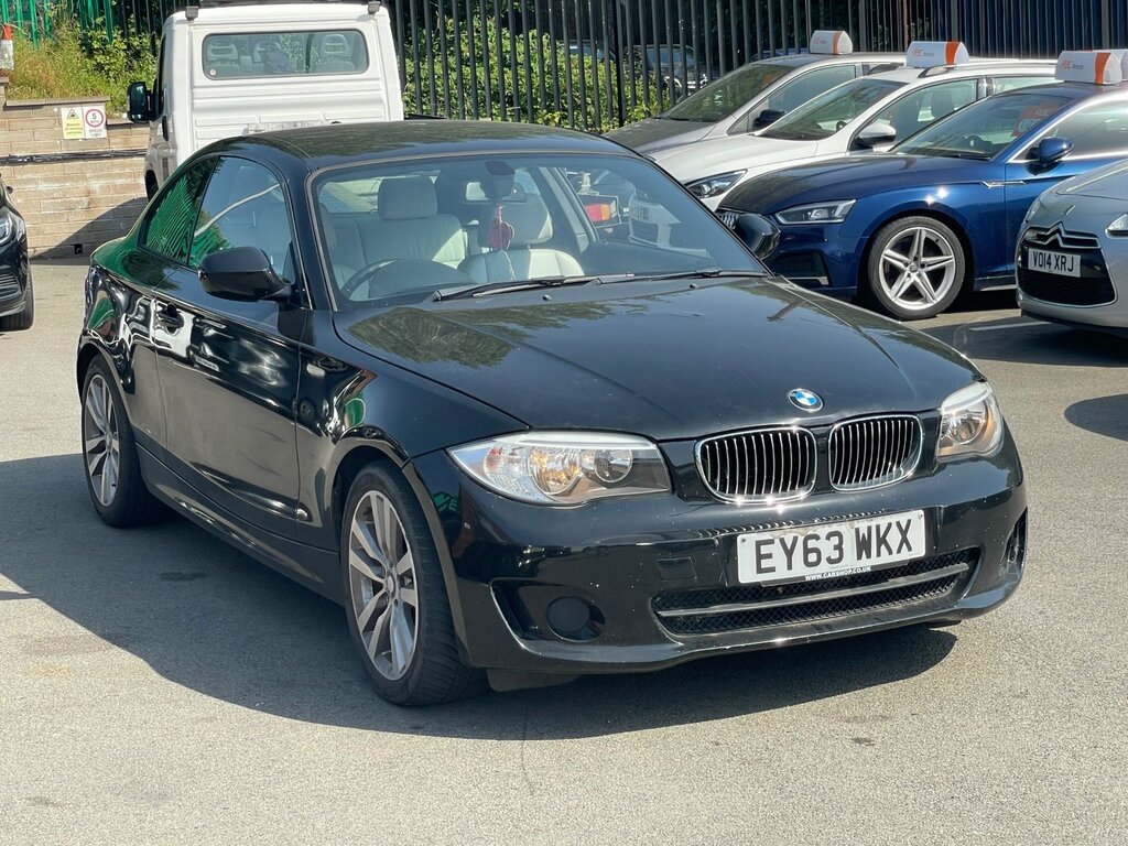 BMW 1 Series 2.0 118D Exclusive Edition Coupe E Black #4