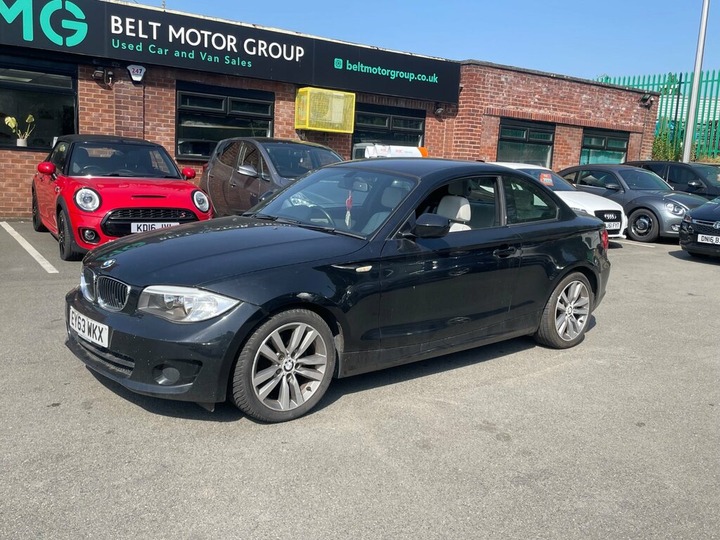 BMW 1 Series 2.0 118D Exclusive Edition Coupe E Black