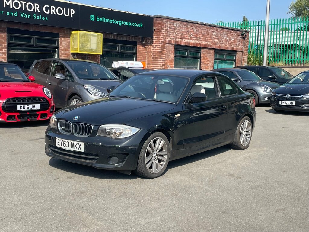 BMW 1 Series 2.0 118D Exclusive Edition Coupe E Black #2