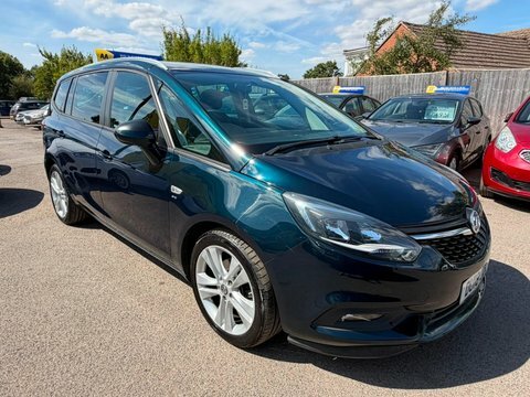 Vauxhall Zafira 1.4I Turbo Sri DU18JZL Green #3