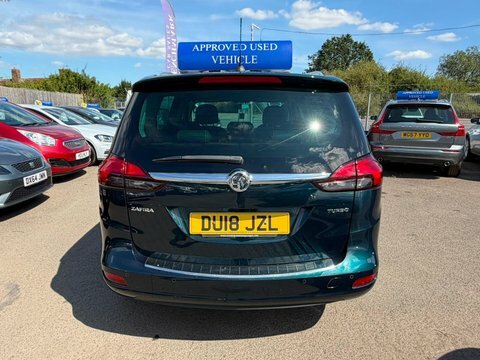 Vauxhall Zafira 1.4I Turbo Sri DU18JZL Green #6